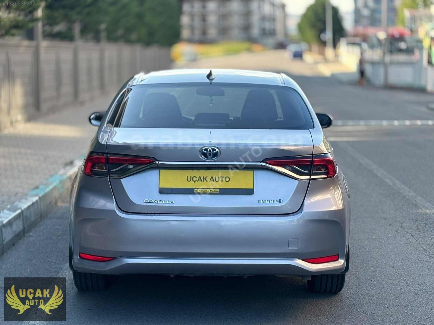 Galeriden Toyota Corolla 1.8 Hybrid Dream 2021 Model Tekirdağ 145.000 km Gri 4