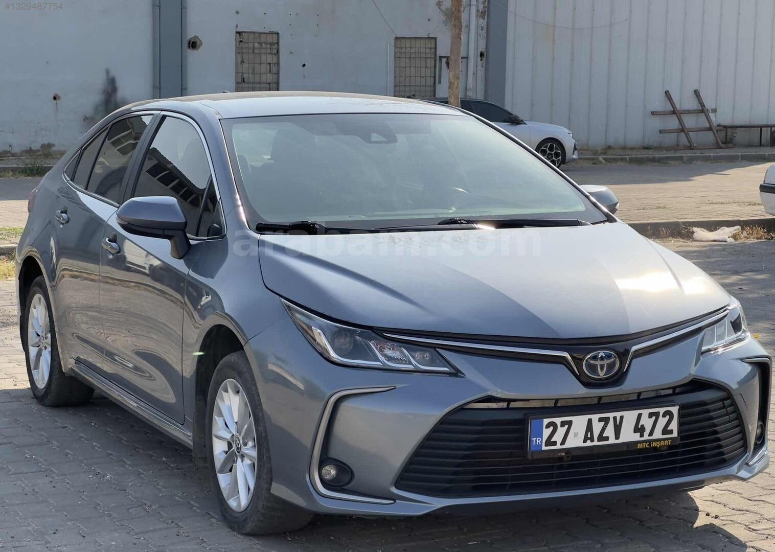 Galeriden Toyota Corolla 1.8 Hybrid Dream 2022 Model Gaziantep 156.000 km Gri 2