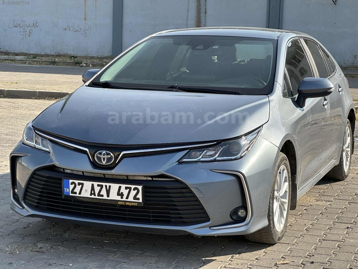 Galeriden Toyota Corolla 1.8 Hybrid Dream 2022 Model Gaziantep 156.000 km Gri 5