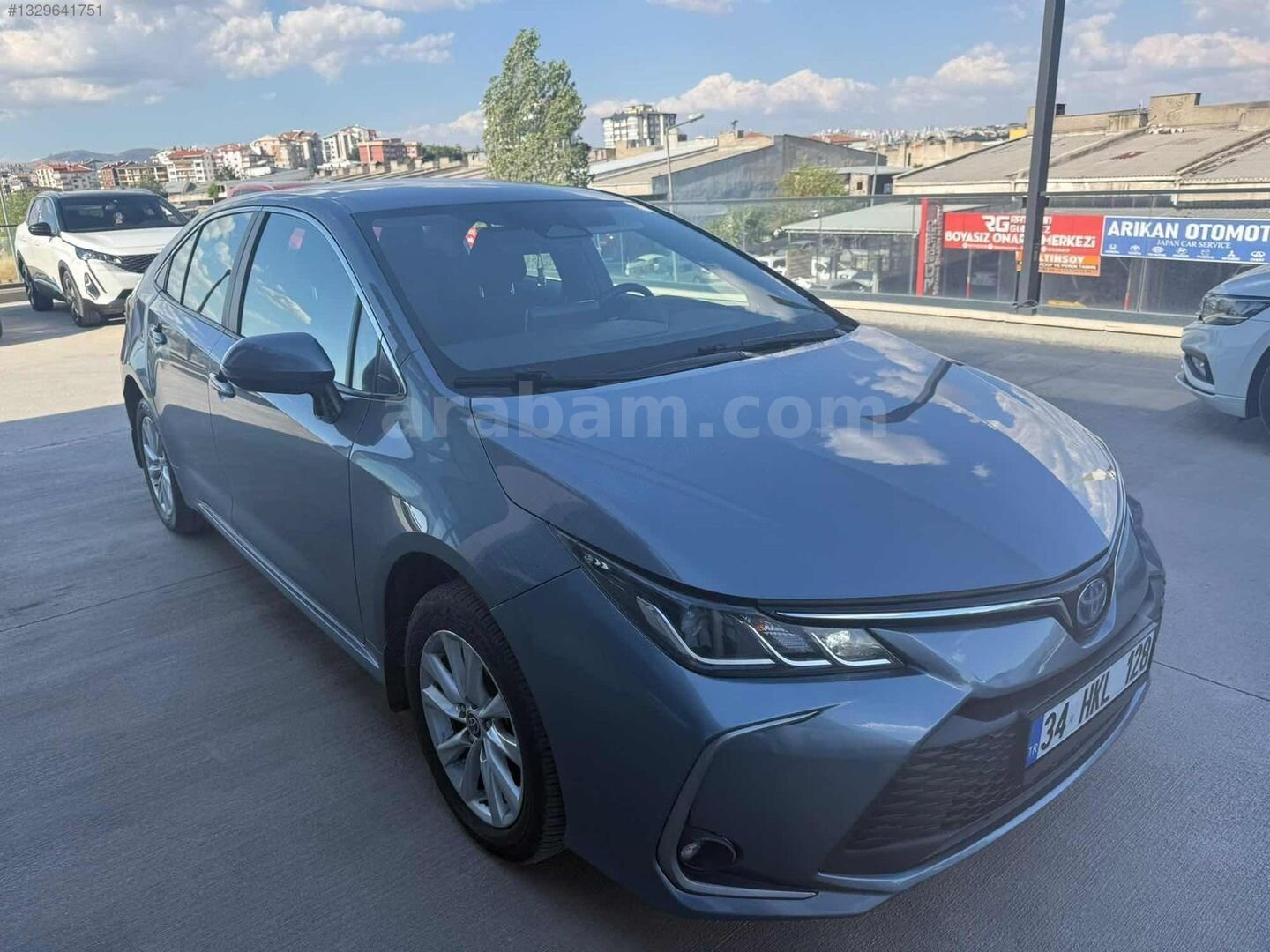 Galeriden Toyota Corolla 1.8 Hybrid Dream 2023 Model Ankara 58.000 km Gri 2