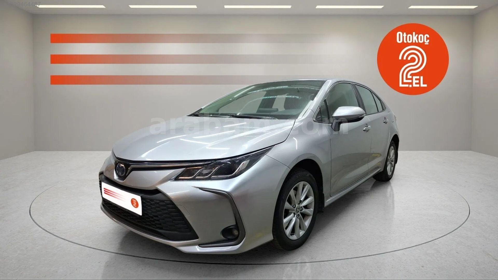 Galeriden Toyota Corolla 1.8 Hybrid Dream 2023 Model Aydın 103.259 km Gri 2