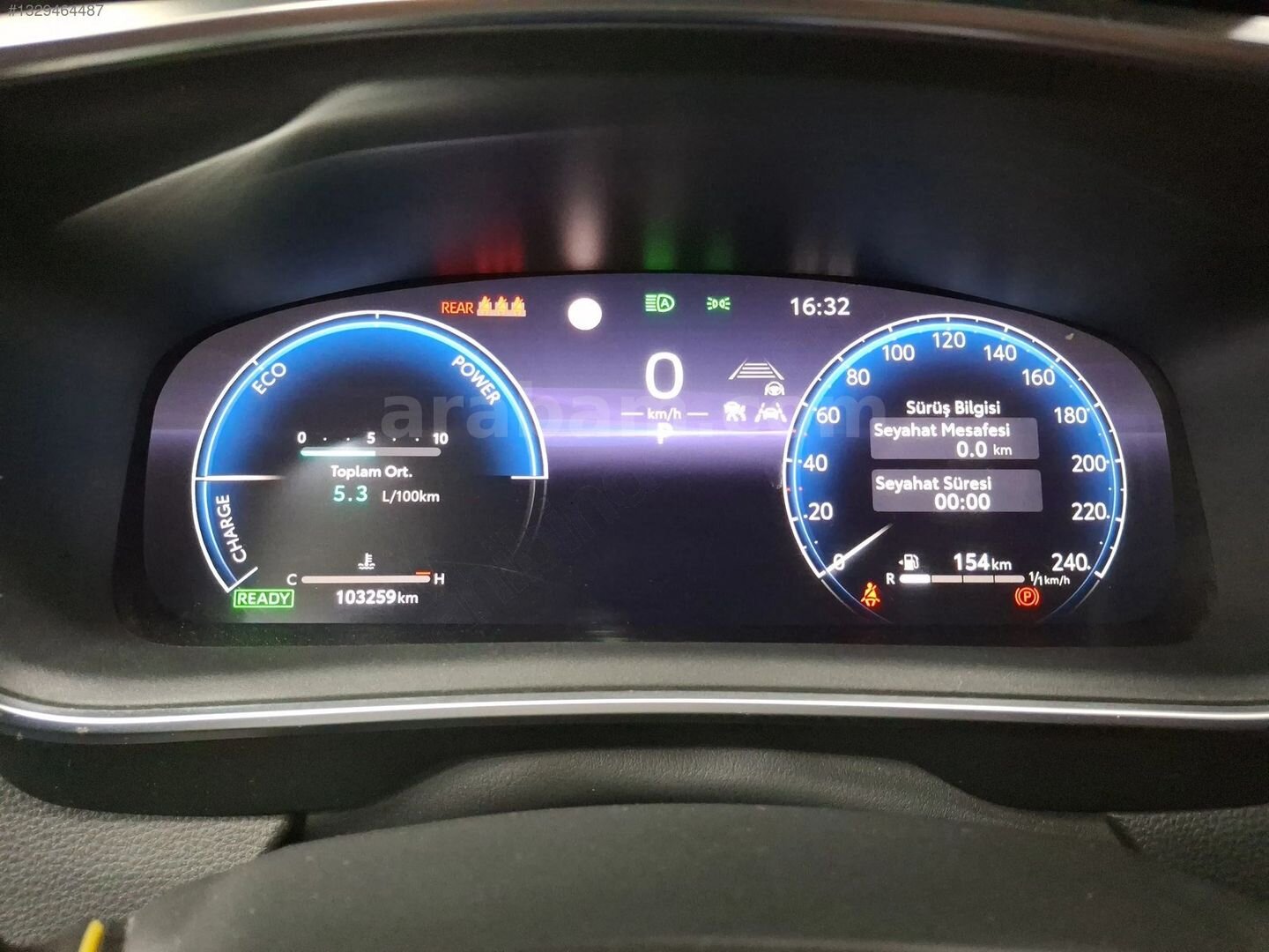 Galeriden Toyota Corolla 1.8 Hybrid Dream 2023 Model Aydın 103.259 km Gri 5