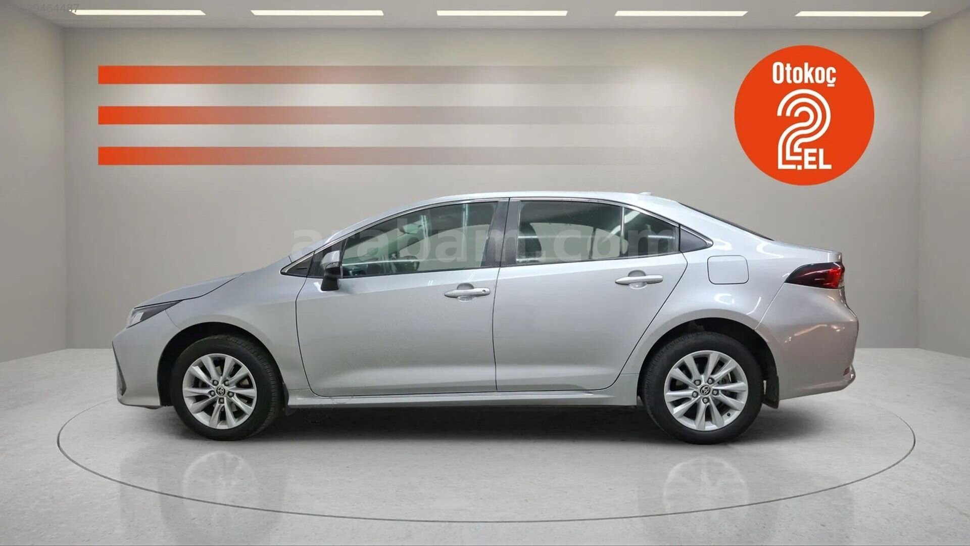 Galeriden Toyota Corolla 1.8 Hybrid Dream 2023 Model Aydın 103.259 km Gri 3