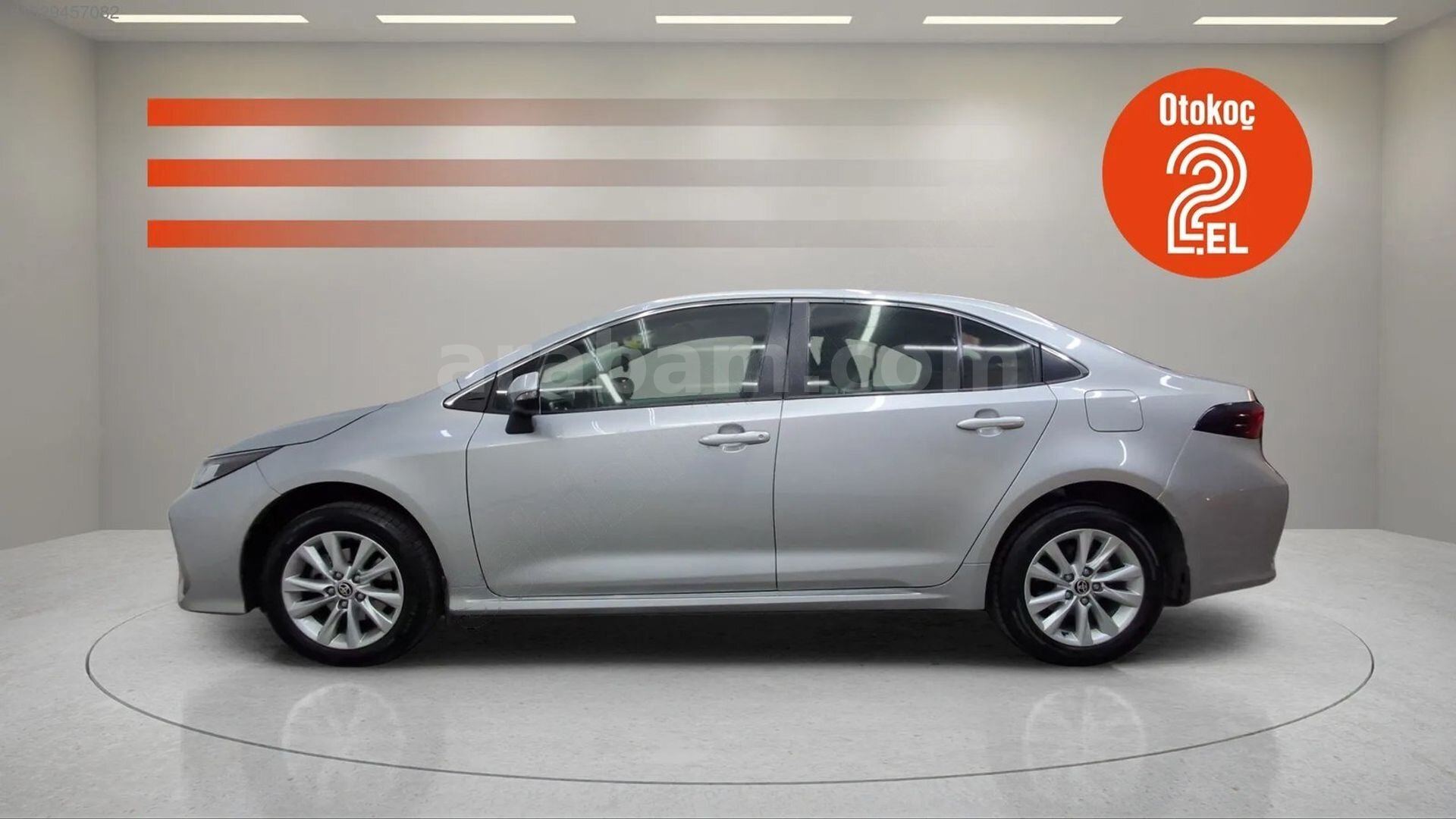 Galeriden Toyota Corolla 1.8 Hybrid Dream 2023 Model Aydın 80.391 km Gri 3