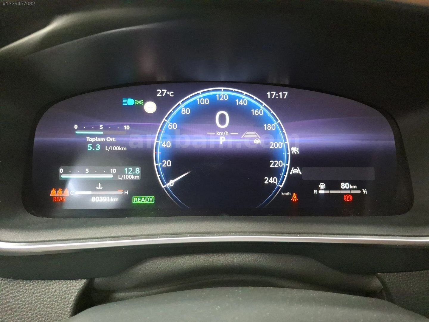 Galeriden Toyota Corolla 1.8 Hybrid Dream 2023 Model Aydın 80.391 km Gri 4