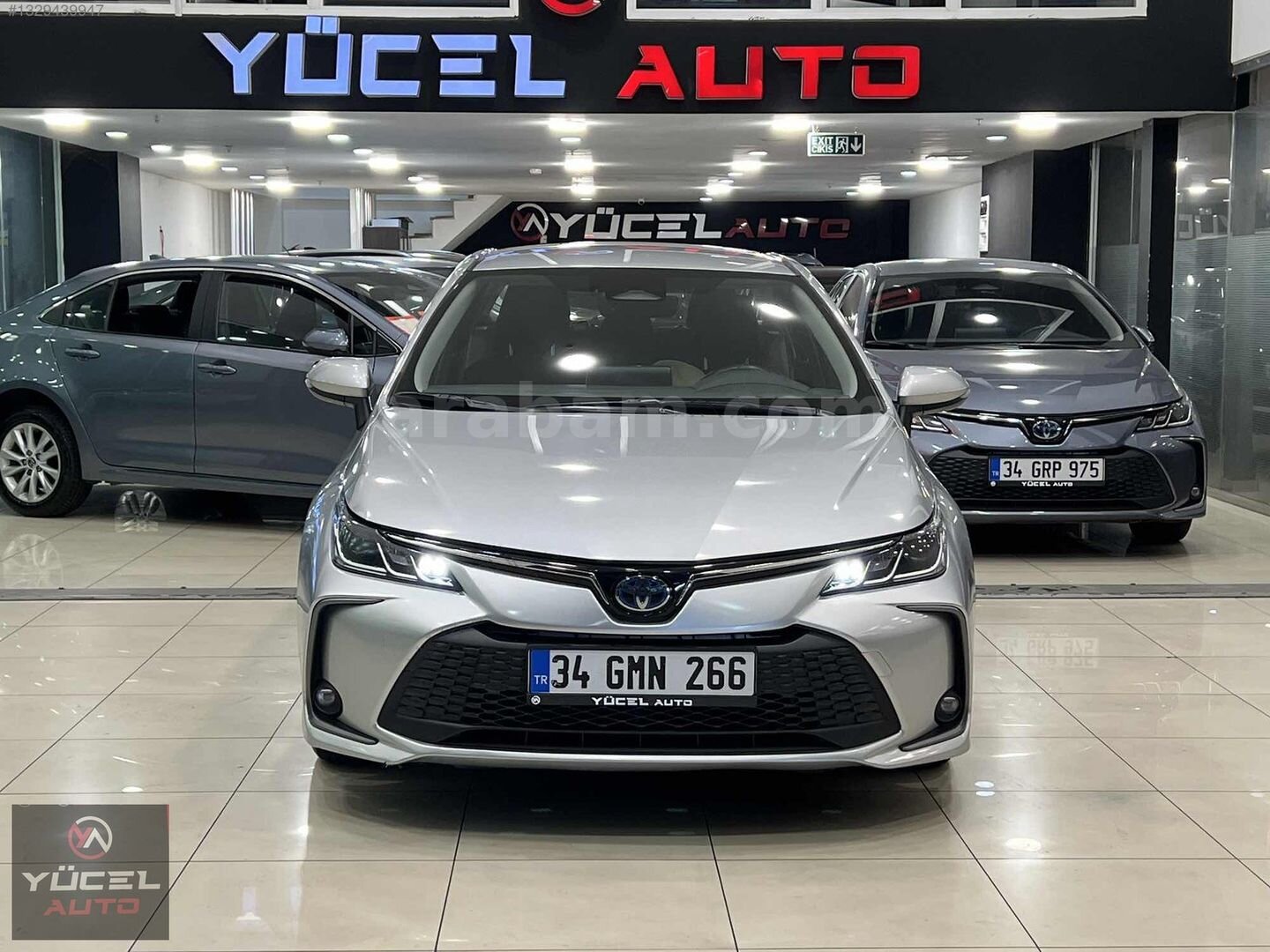 Galeriden Toyota Corolla 1.8 Hybrid Dream 2023 Model İstanbul 86.000 km Gri 2