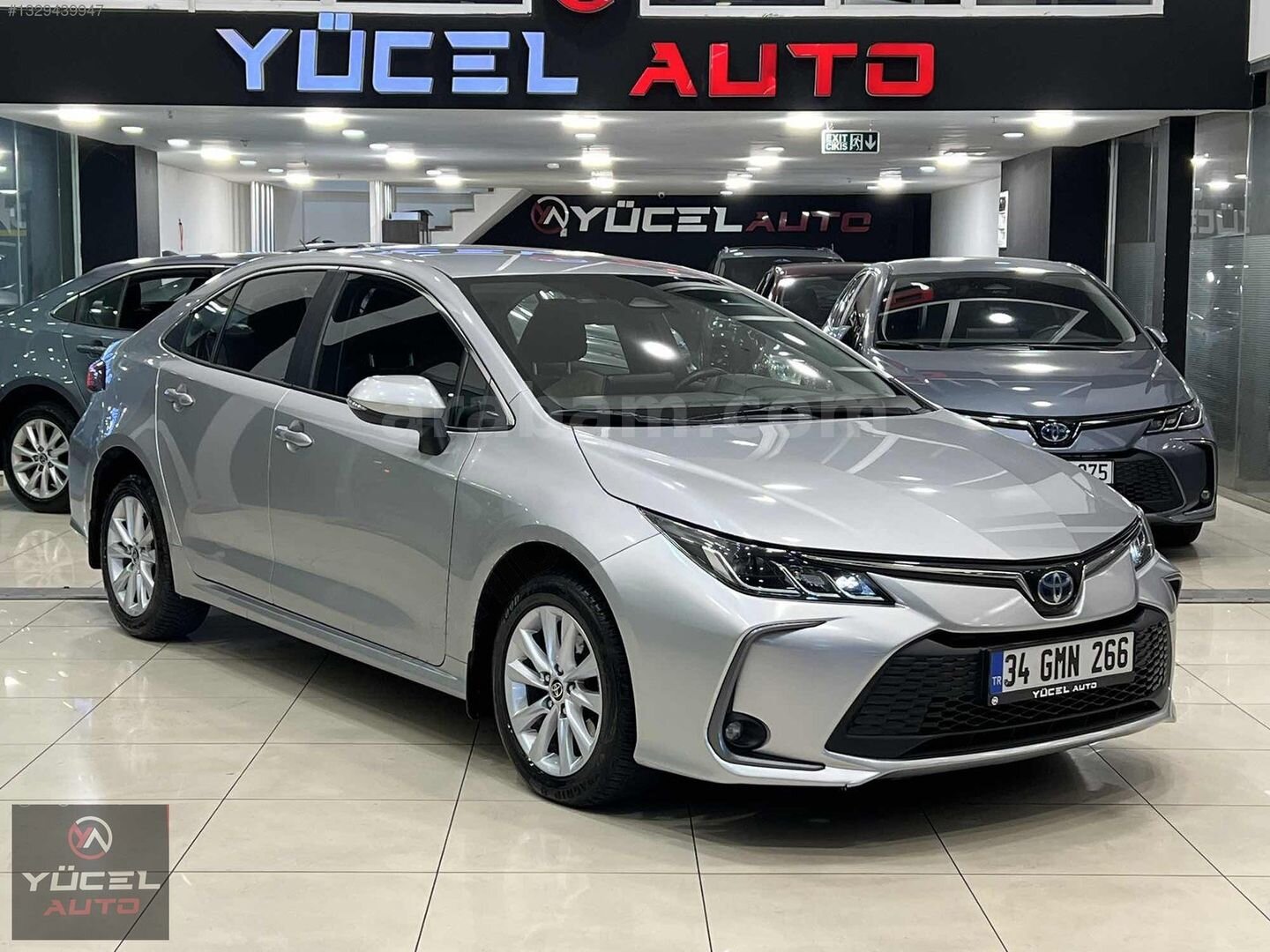 Galeriden Toyota Corolla 1.8 Hybrid Dream 2023 Model İstanbul 86.000 km Gri 3