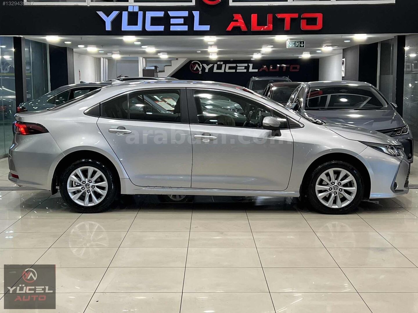 Galeriden Toyota Corolla 1.8 Hybrid Dream 2023 Model İstanbul 86.000 km Gri 4