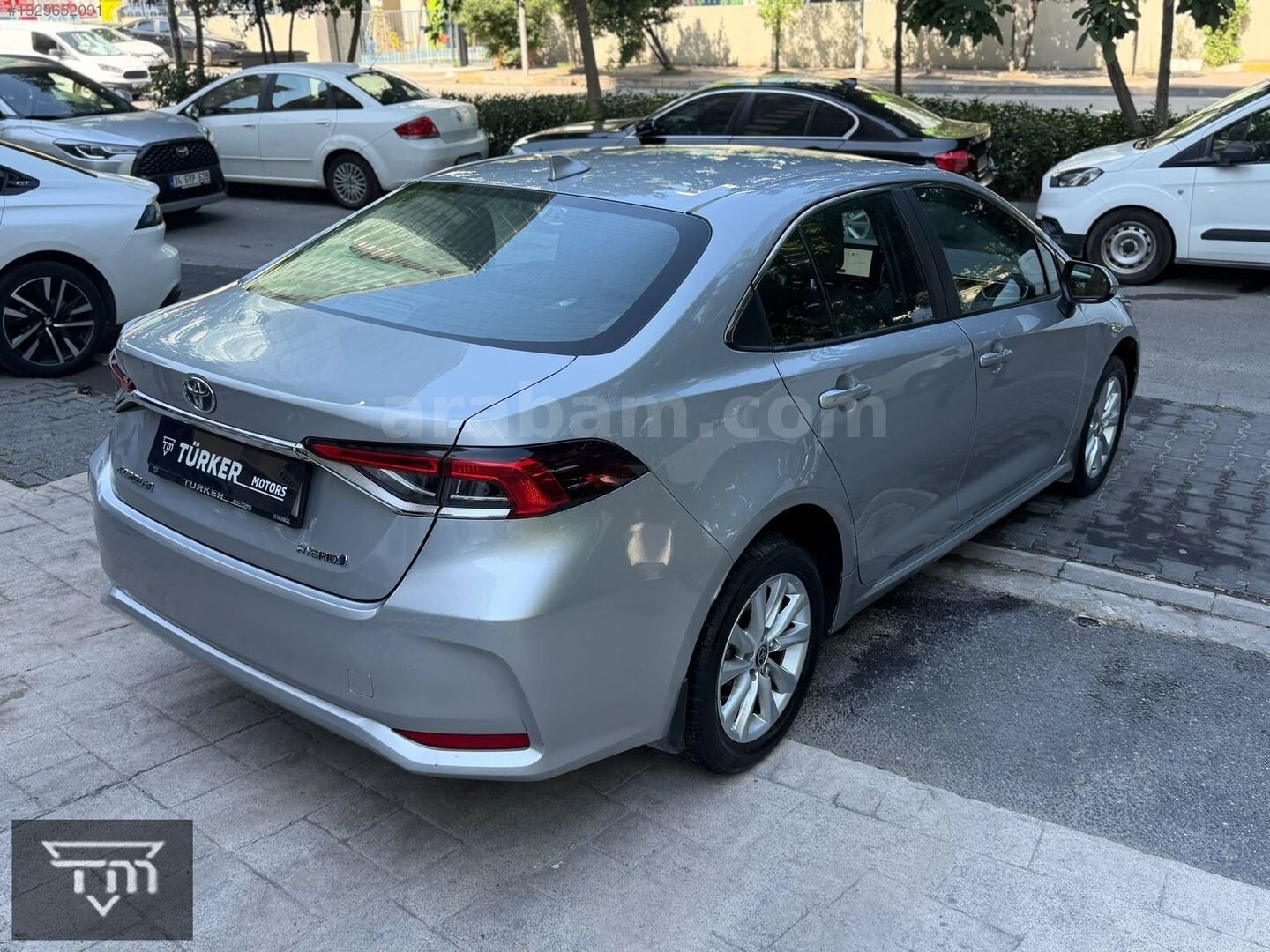 Galeriden Toyota Corolla 1.8 Hybrid Dream 2024 Model İstanbul 46.100 km Gri 7