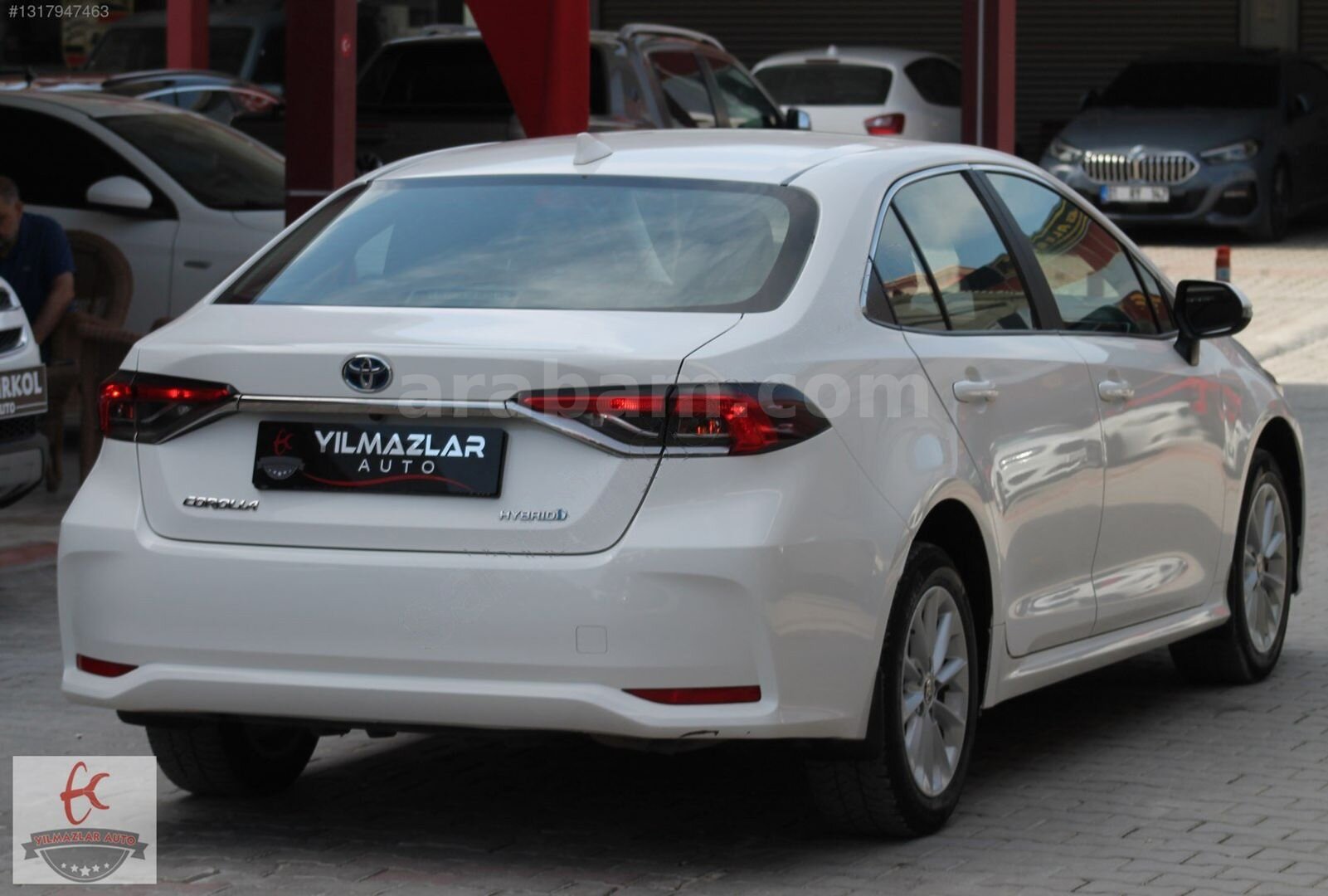 Galeriden Toyota Corolla 1.8 Hybrid Dream 2022 Model Adana 137.000 km Beyaz 6