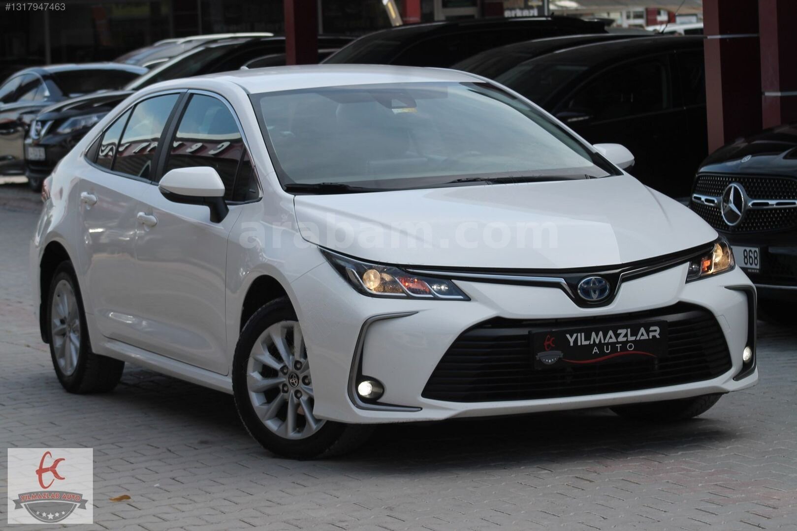 Galeriden Toyota Corolla 1.8 Hybrid Dream 2022 Model Adana 137.000 km Beyaz 5