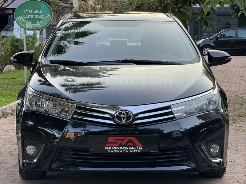 Galeriden Toyota Corolla 1.4 D-4D Touch 2016 Model Antalya 160.000 km Siyah
