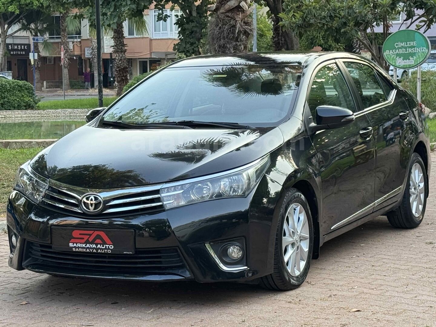 Galeriden Toyota Corolla 1.4 D-4D Touch 2016 Model Antalya 160.000 km Siyah 2