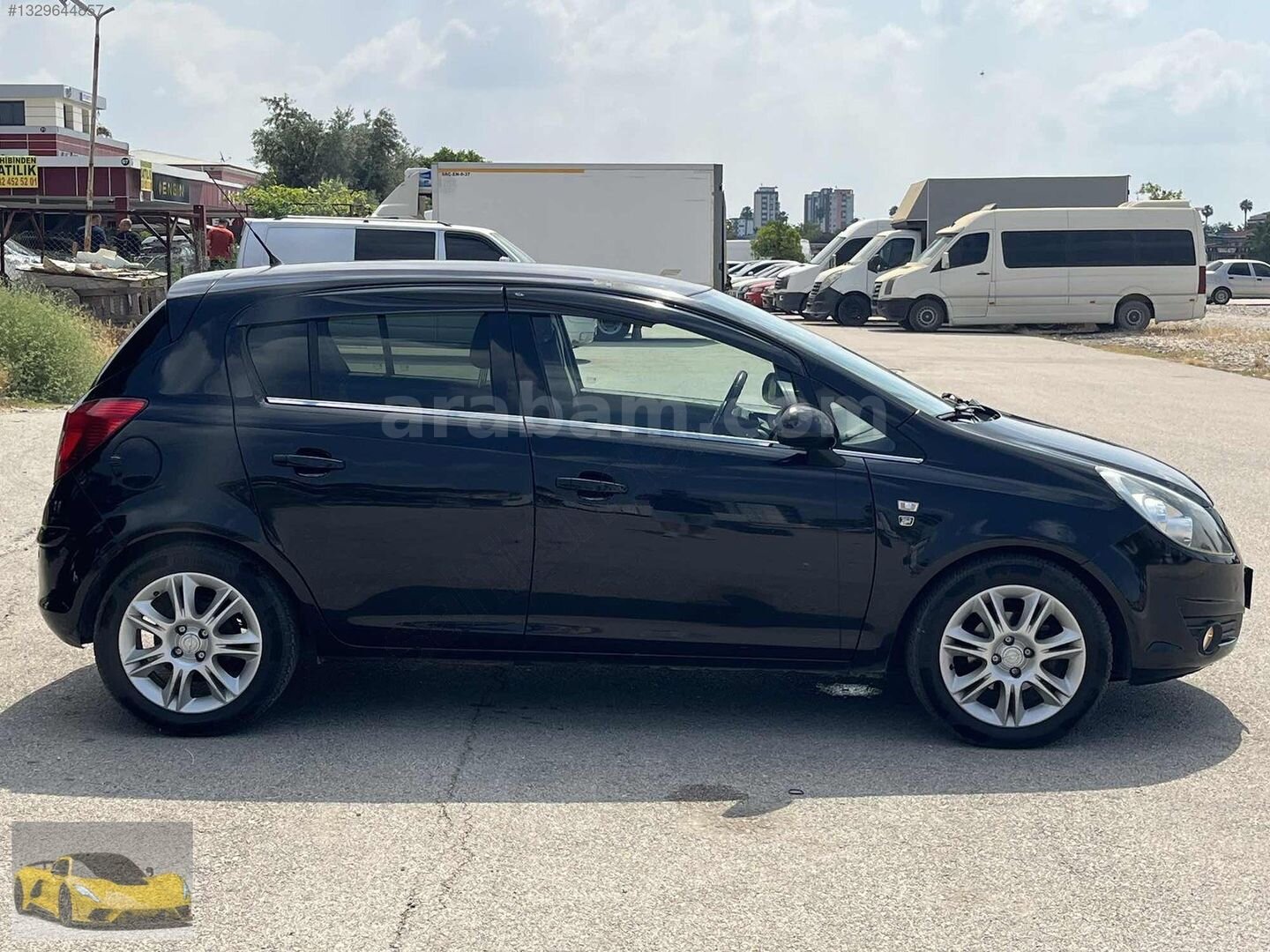 Galeriden Opel Corsa 1.4 Twinport Enjoy 111 2010 Model Adana 158.000 km Siyah 7
