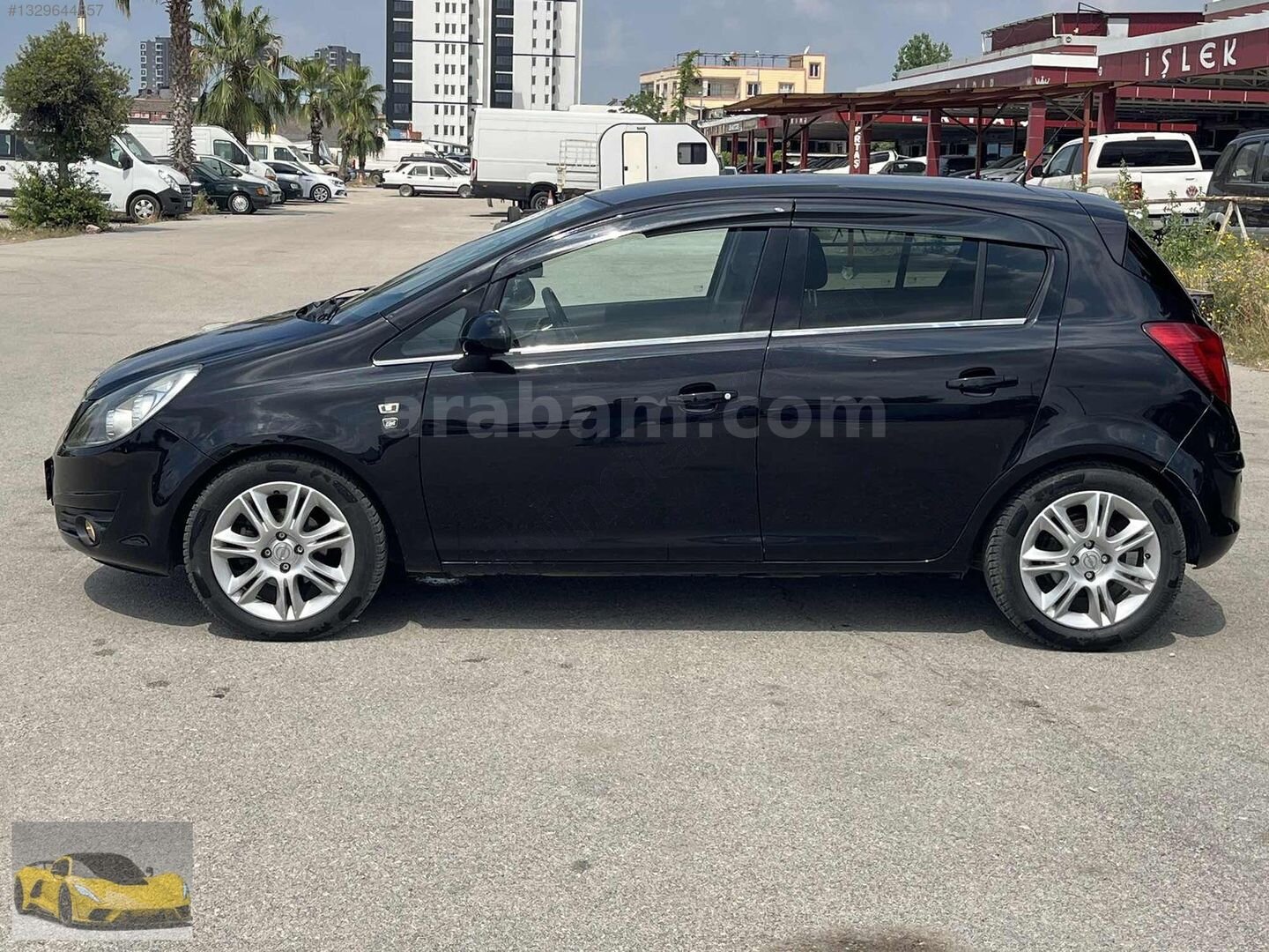 Galeriden Opel Corsa 1.4 Twinport Enjoy 111 2010 Model Adana 158.000 km Siyah 6