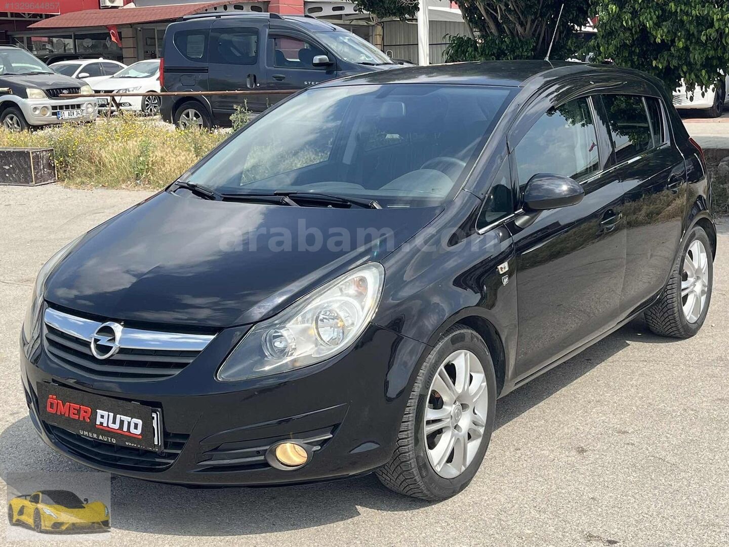 Galeriden Opel Corsa 1.4 Twinport Enjoy 111 2010 Model Adana 158.000 km Siyah 3