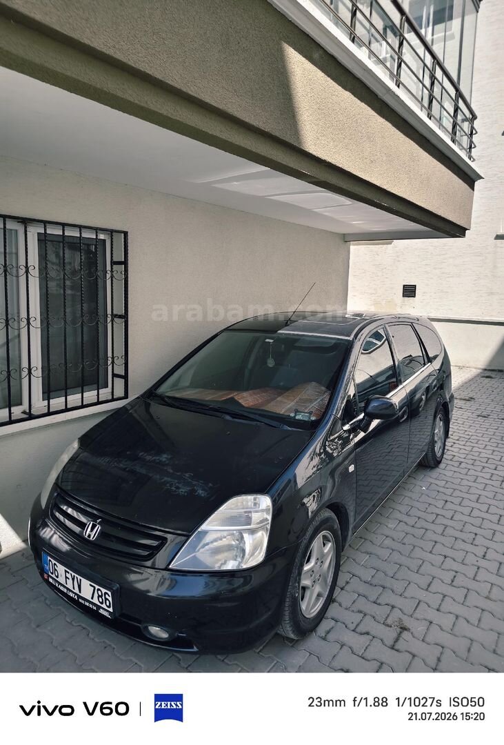 Sahibinden Honda Stream 2.0 2001 Model Ankara 395.000 km Siyah 1