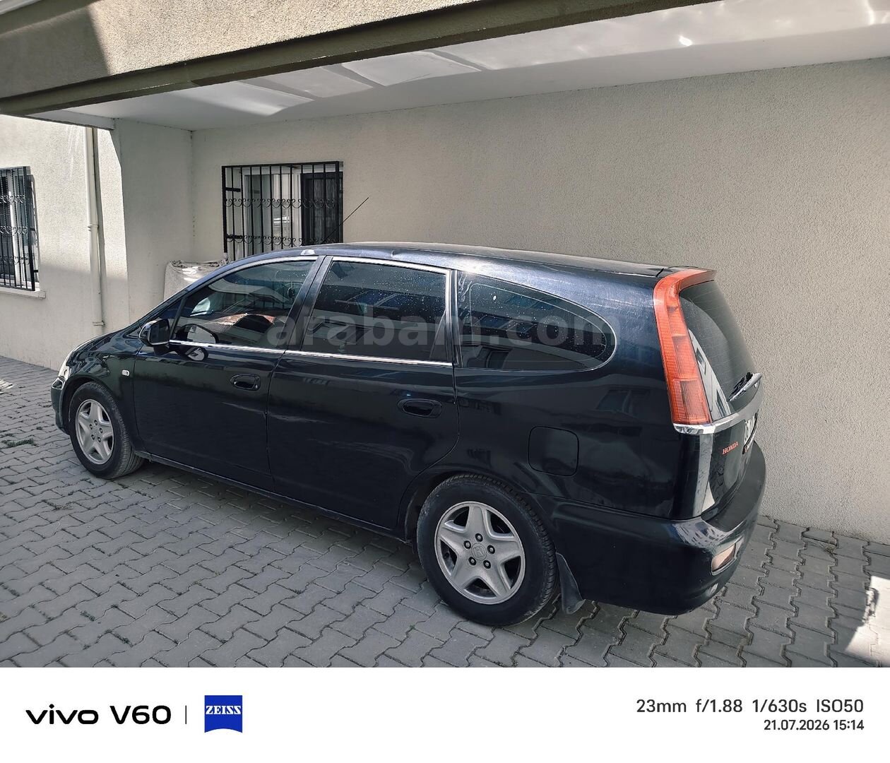Sahibinden Honda Stream 2.0 2001 Model Ankara 395.000 km Siyah 5