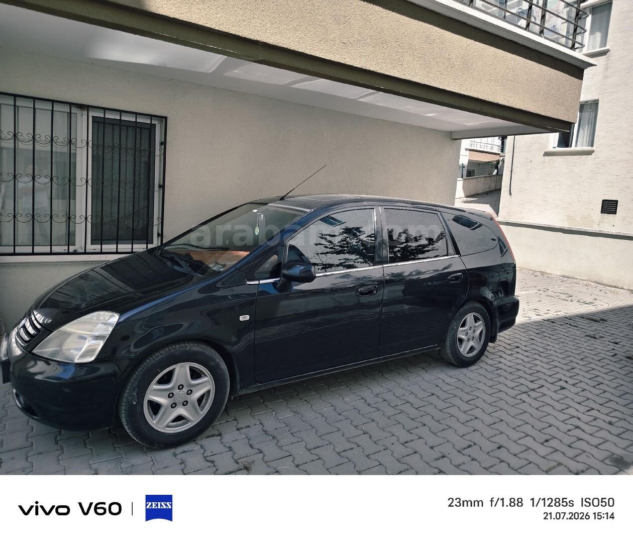 Sahibinden Honda Stream 2.0 2001 Model Ankara 395.000 km Siyah 6