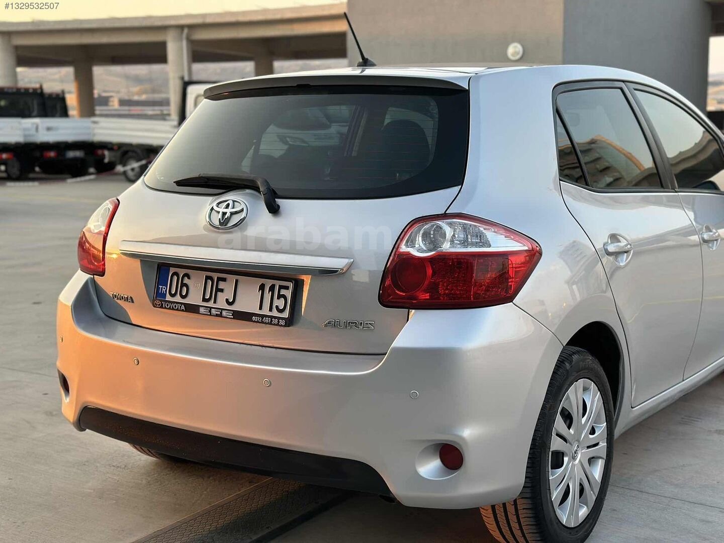 Galeriden Toyota Auris 1.4 D-4D Comfort Extra 2010 Model Ankara 149.000 km Gri 5