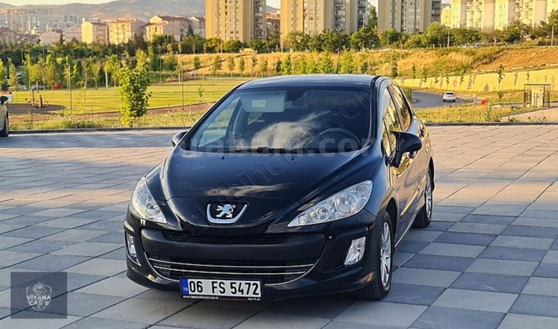 Galeriden Peugeot 308 1.6 VTi Confort 2010 Model Ankara 145.000 km Siyah 3