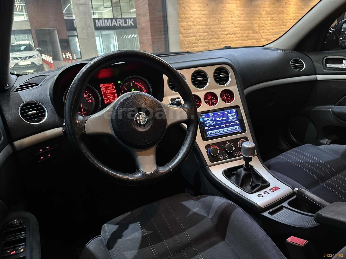 Galeriden Alfa Romeo 159 1.9 JTD Progression 2006 Model Ankara 315.000 km Siyah 5