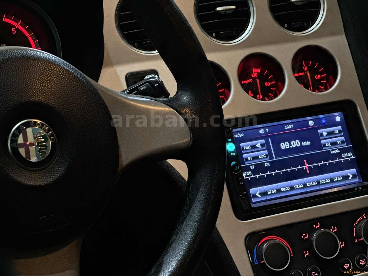 Galeriden Alfa Romeo 159 1.9 JTD Progression 2006 Model Ankara 315.000 km Siyah 4