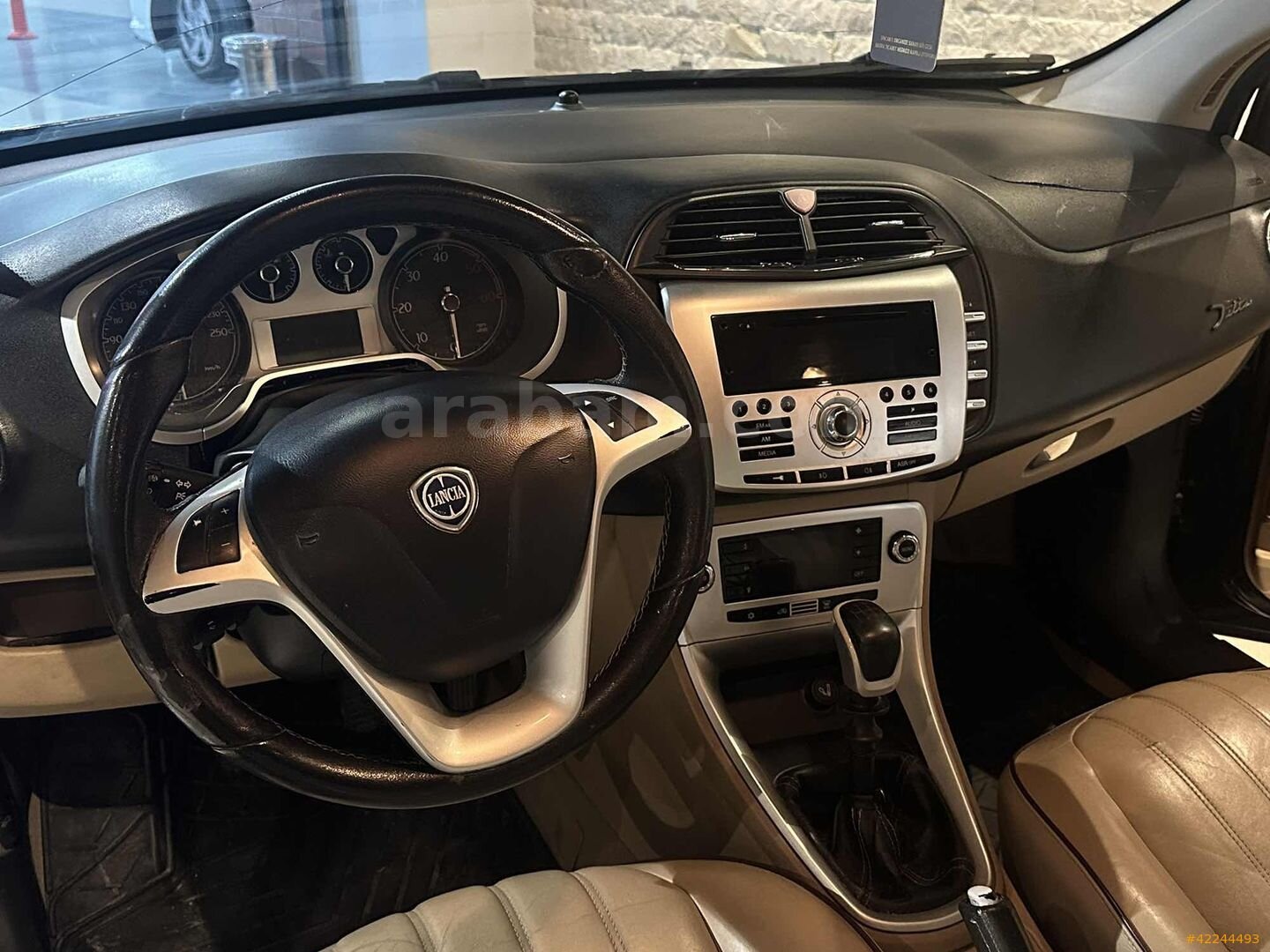 Galeriden Lancia Delta 1.6 MJet 2009 Model Ankara 200.000 km Siyah 2
