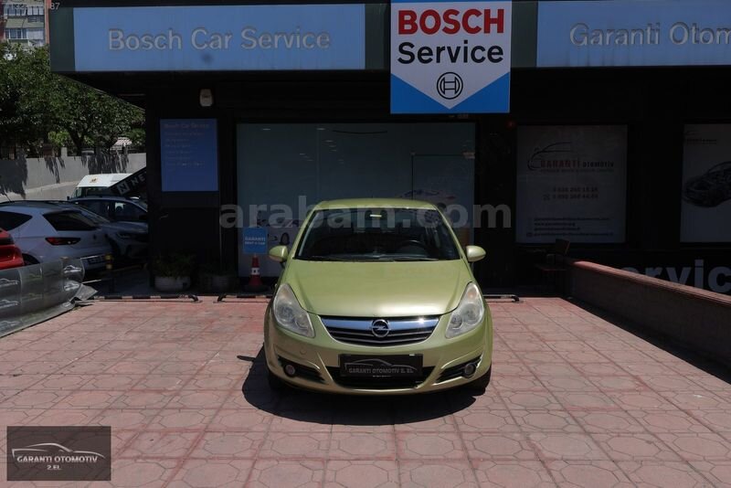 Galeriden Opel Corsa 1.4 Twinport Enjoy 2007 Model İstanbul 323.000 km Yeşil