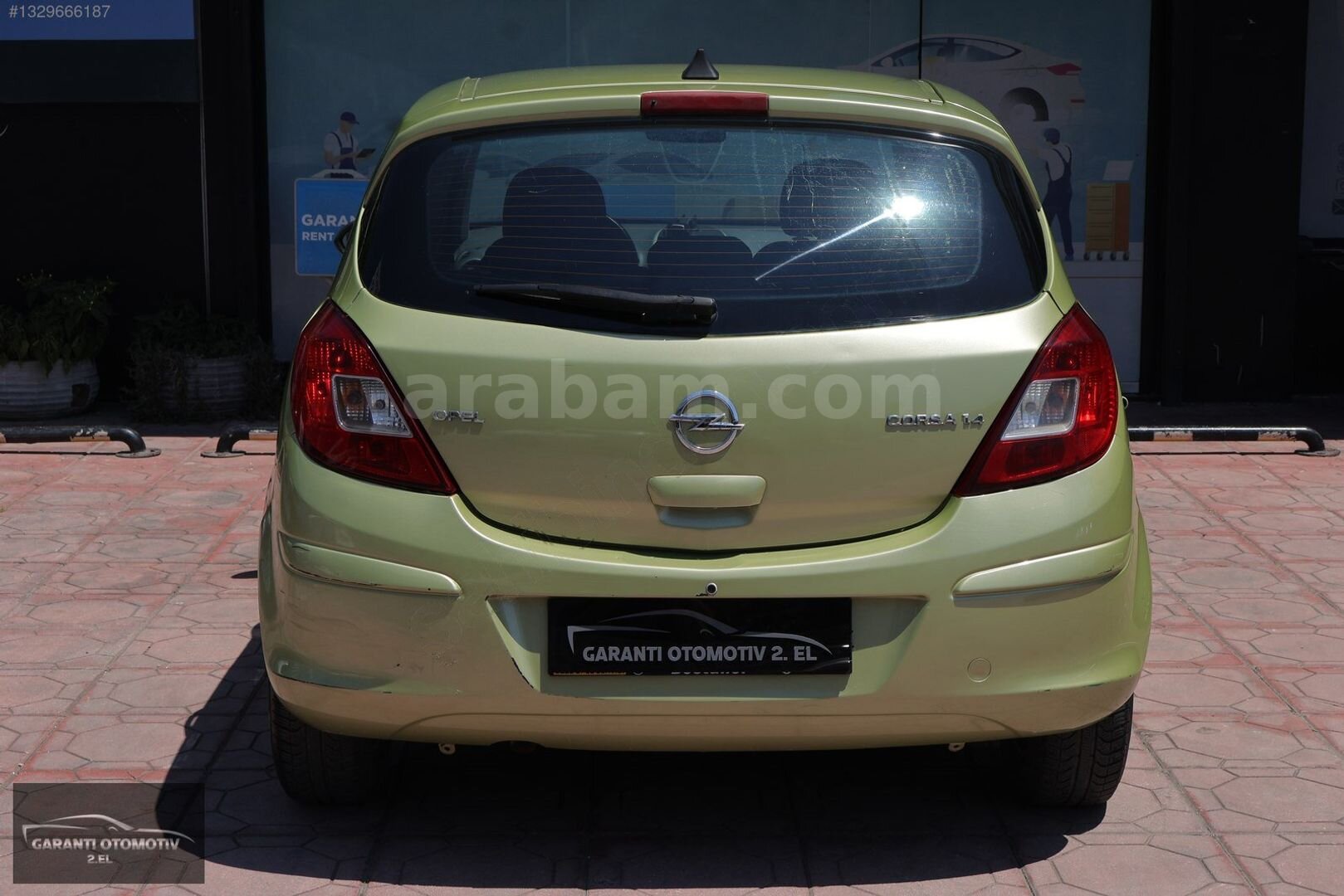Galeriden Opel Corsa 1.4 Twinport Enjoy 2007 Model İstanbul 323.000 km Yeşil 6