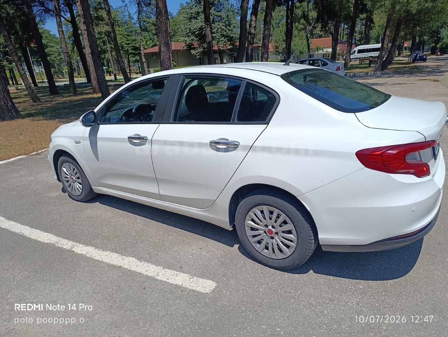 Sahibinden Fiat Egea 1.6 Multijet Easy 2022 Model Bursa 99.000 km Beyaz 7