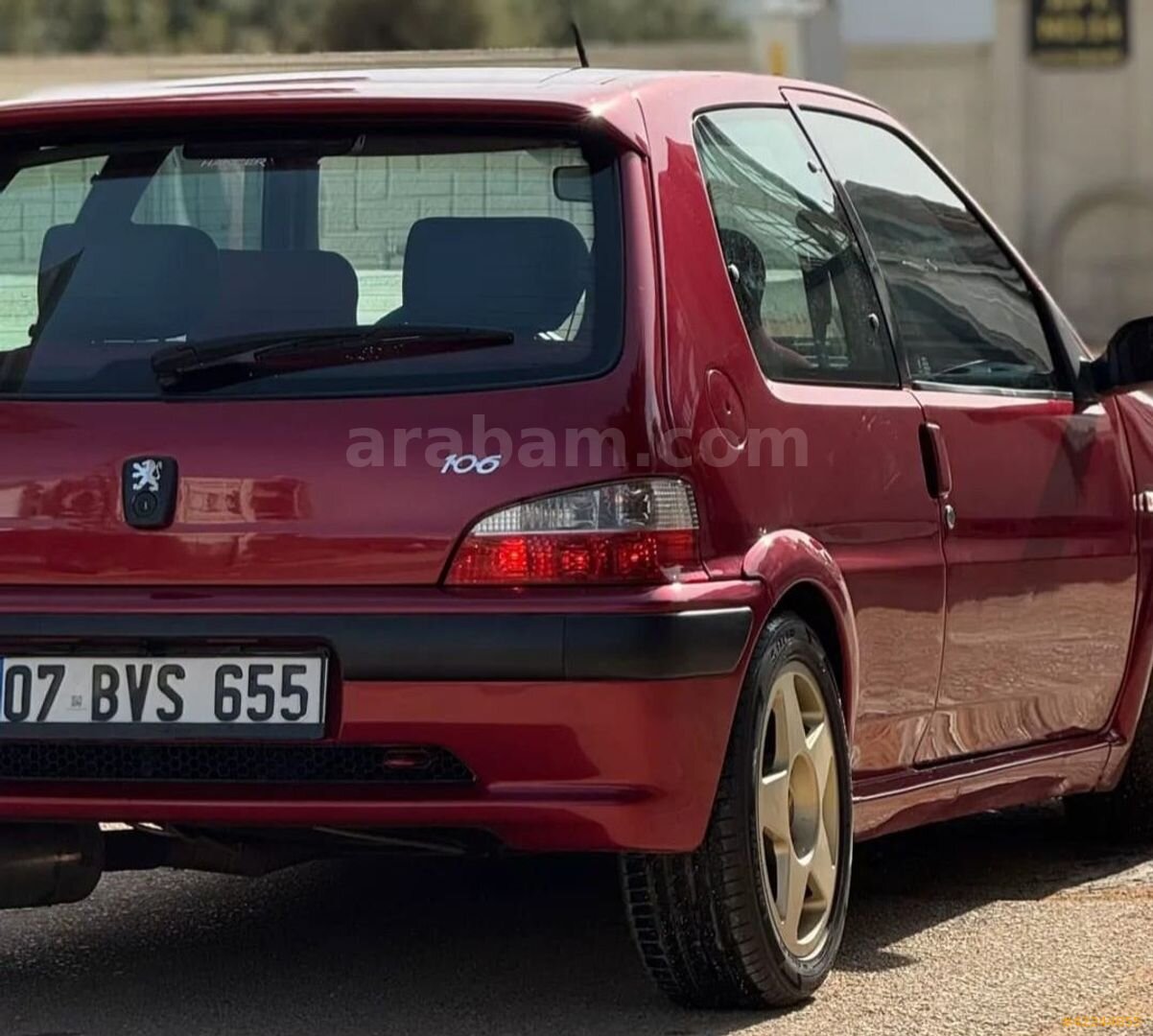 Galeriden Peugeot 106 GTI 1998 Model Antalya 311.000 km Bordo 2