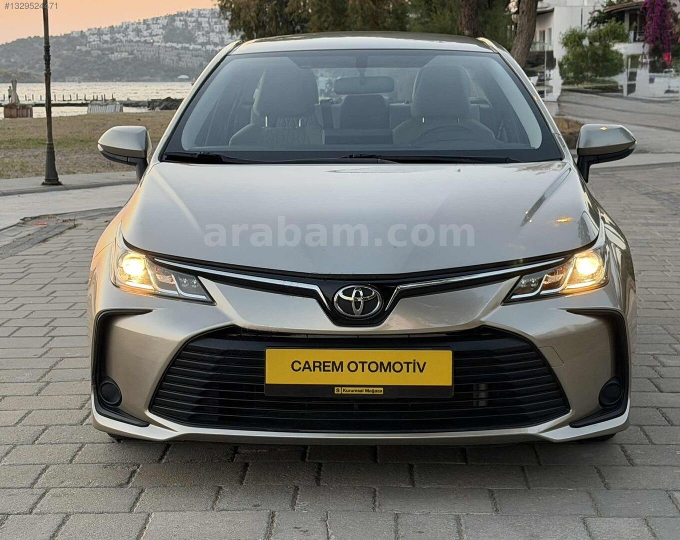 Galeriden Toyota Corolla 1.5 Vision 2021 Model Muğla 63.800 km Şampanya 2