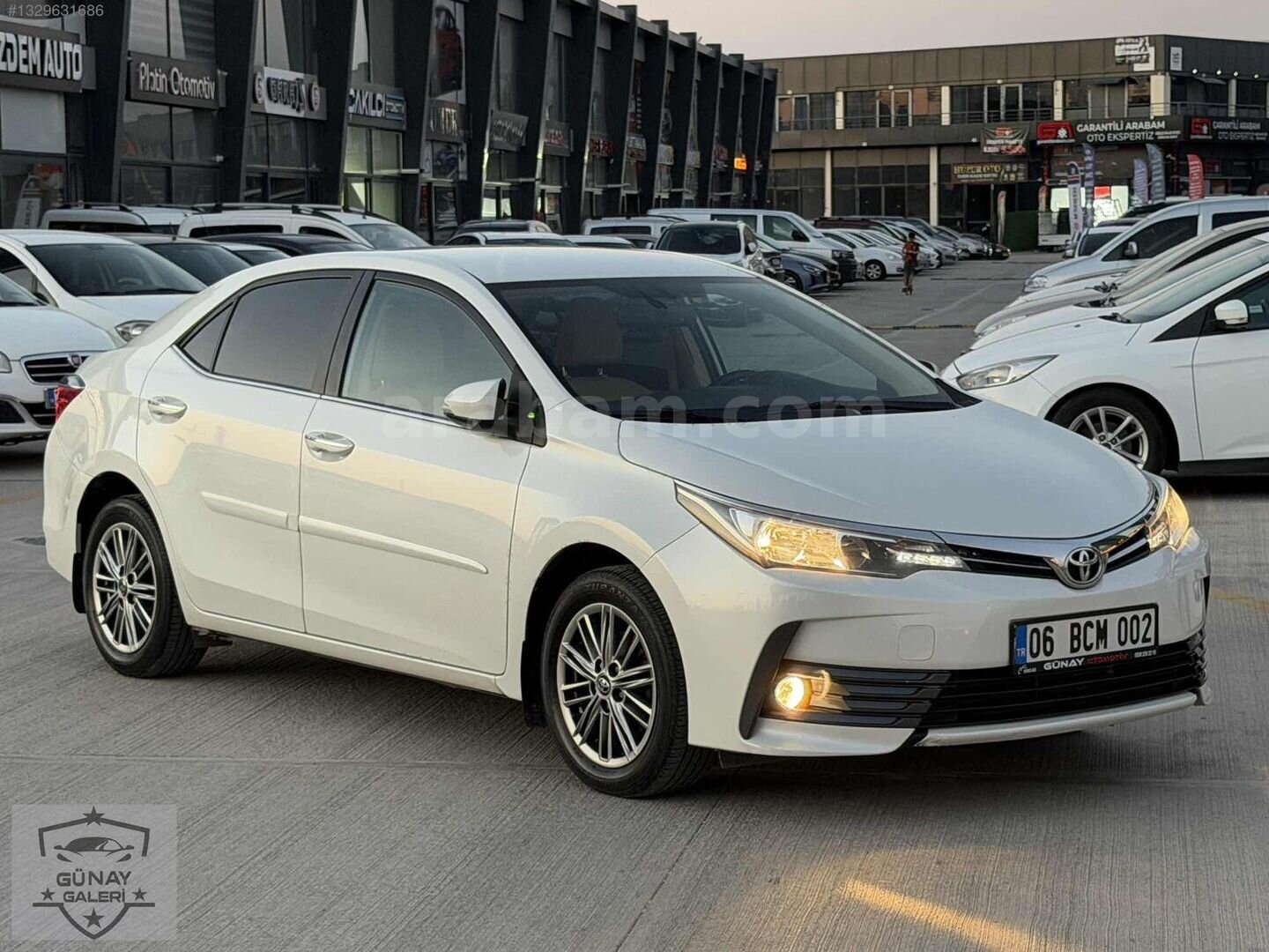 Galeriden Toyota Corolla 1.6 Advance 2018 Model Ankara 107.000 km Beyaz 1