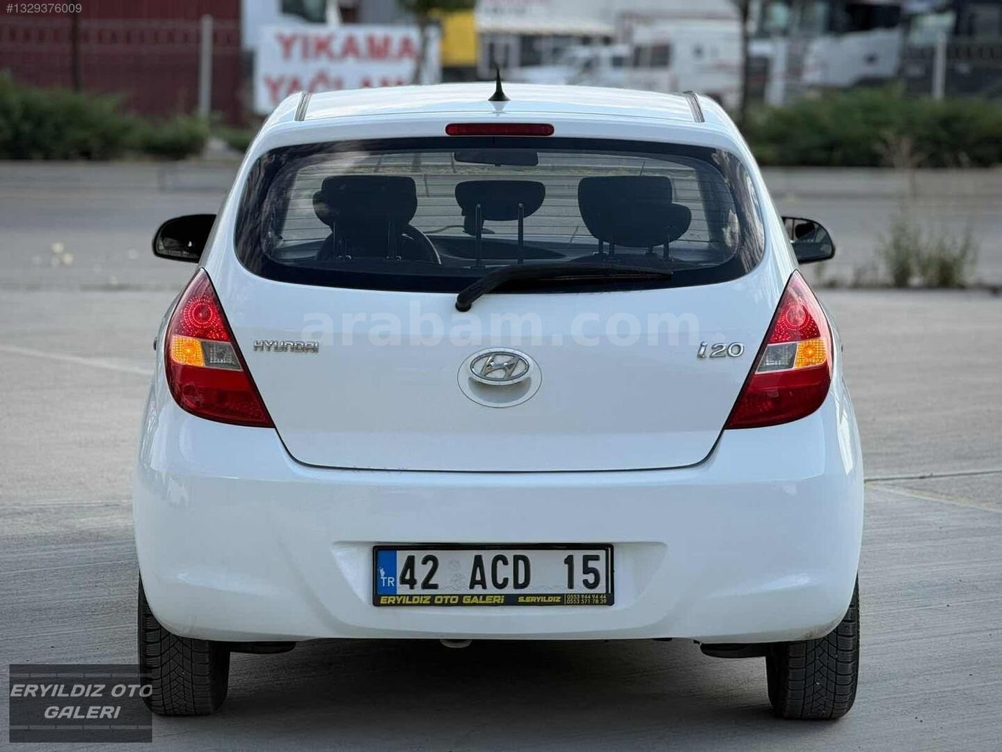 Galeriden Hyundai i20 1.2 MPI Team 2011 Model Ankara 139.000 km Beyaz 5