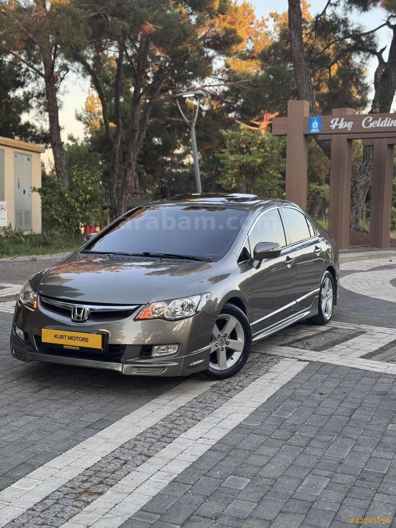 Galeriden Honda Civic 1.6i VTEC Elegance 2009 Model Manisa 219.000 km Gri 1