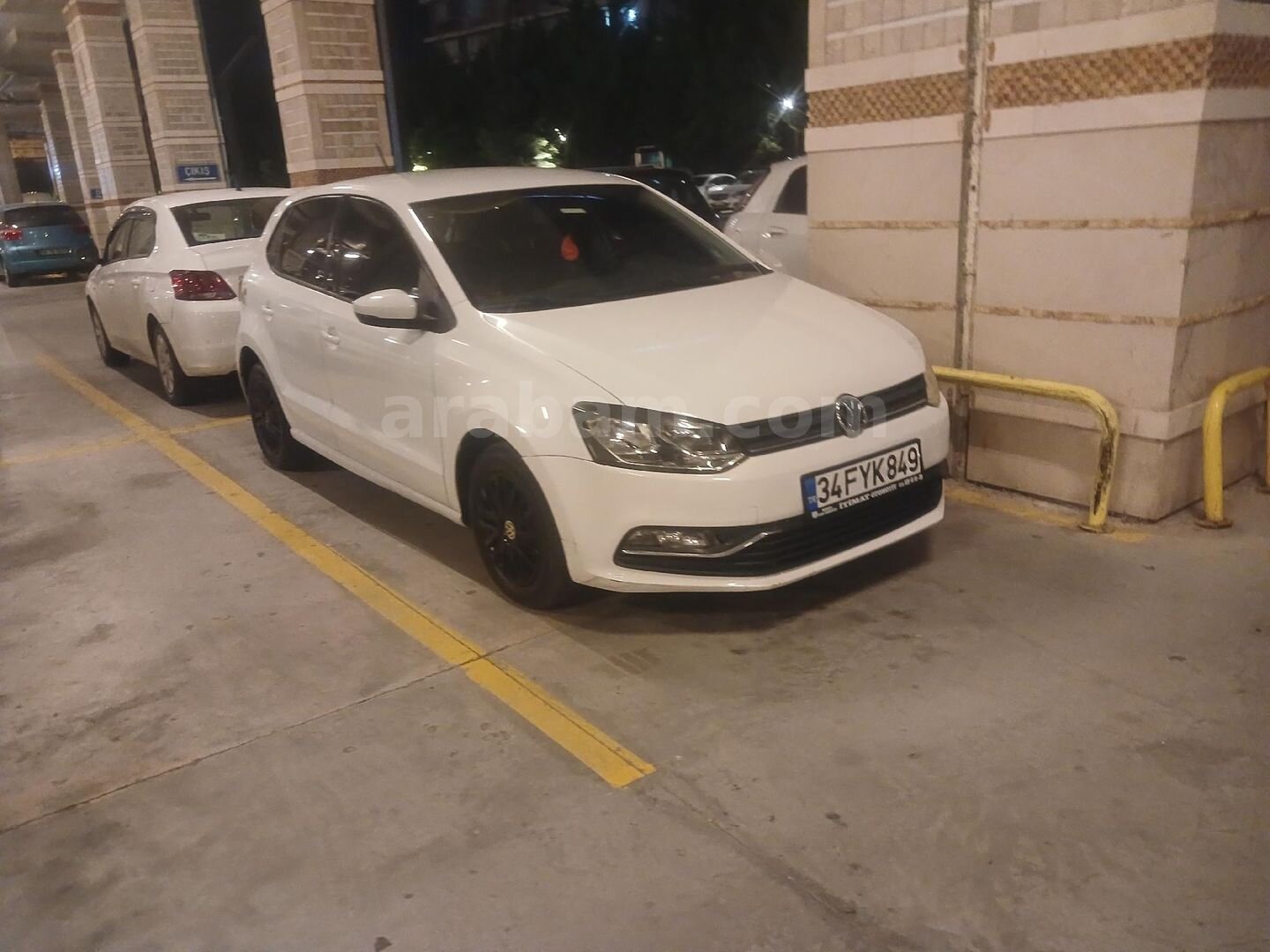Sahibinden Volkswagen Polo 1.0 Trendline 2015 Model Ankara 215.000 km Beyaz 1