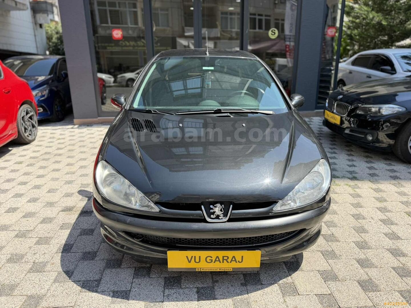 Galeriden Peugeot 206 1.4 HDi Fever 2007 Model İstanbul 215.000 km Siyah 4