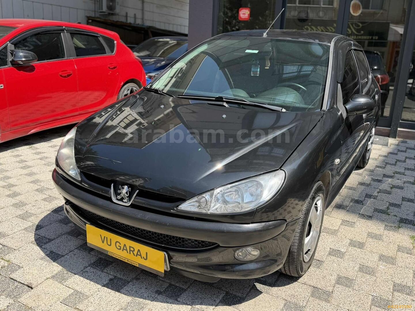 Galeriden Peugeot 206 1.4 HDi Fever 2007 Model İstanbul 215.000 km Siyah 5