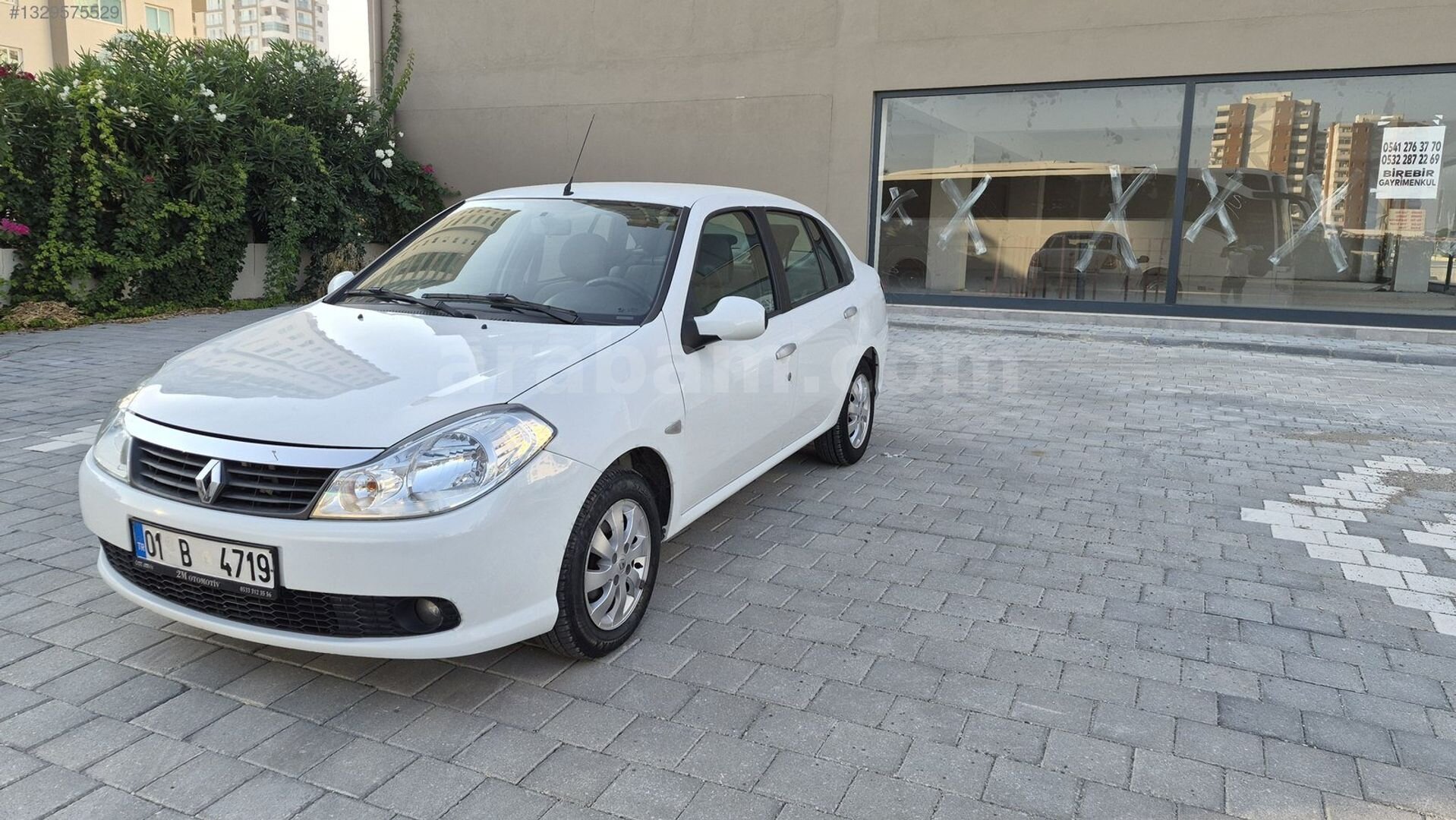 Galeriden Renault Symbol 1.4 Expression Plus 2009 Model Adana 202.000 km Beyaz 6