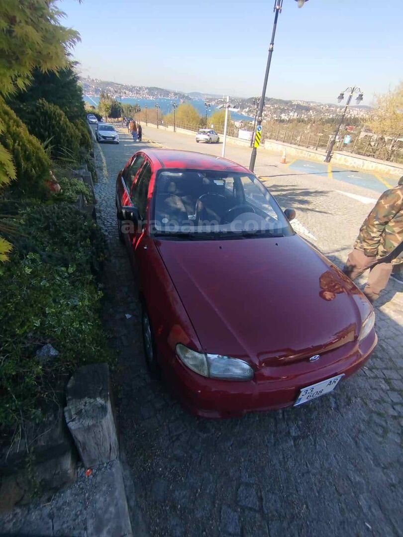 Sahibinden Hyundai Accent 1.3 LS 1999 Model İstanbul 147.000 km Bordo 6