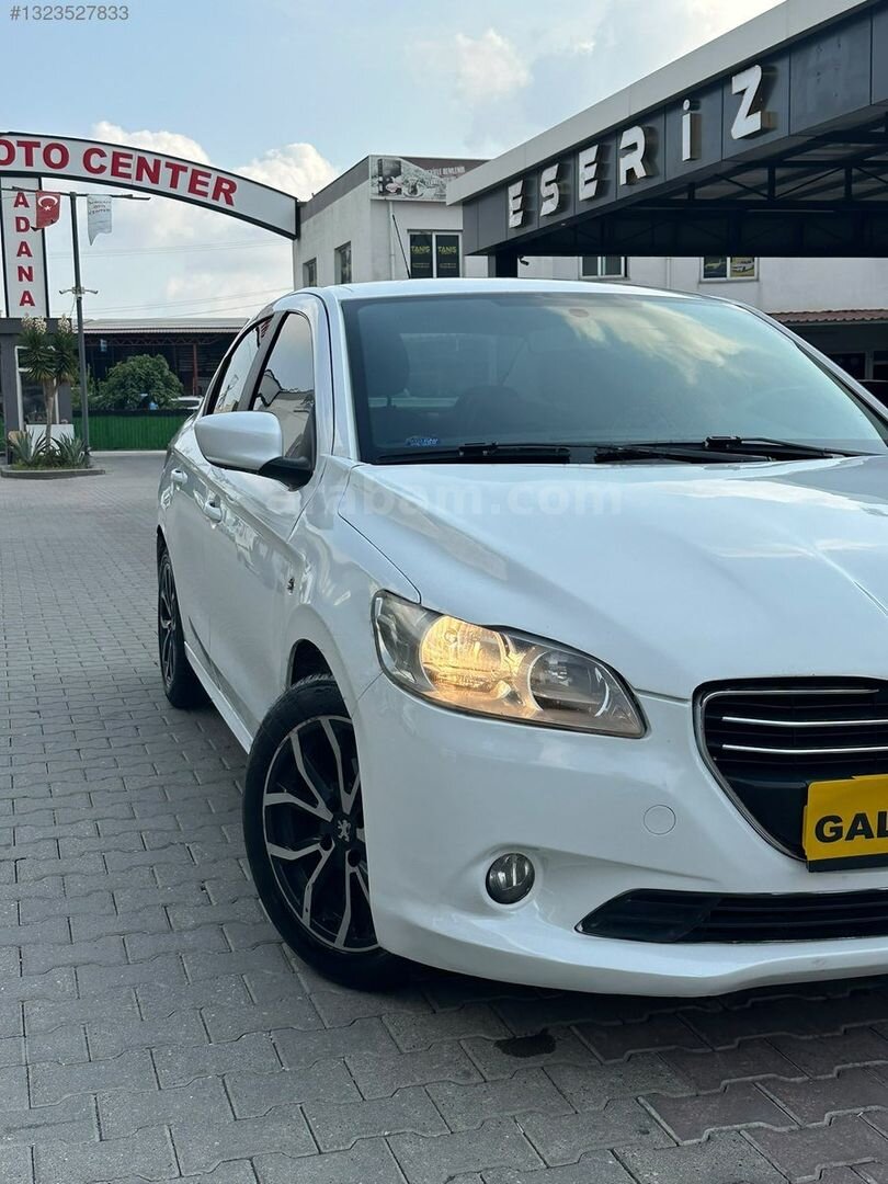 Galeriden Peugeot 301 1.6 HDi Active 2015 Model Adana 277.000 km Beyaz 6