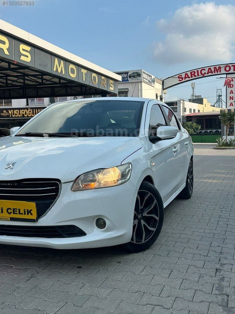 Galeriden Peugeot 301 1.6 HDi Active 2015 Model Adana 277.000 km Beyaz 5