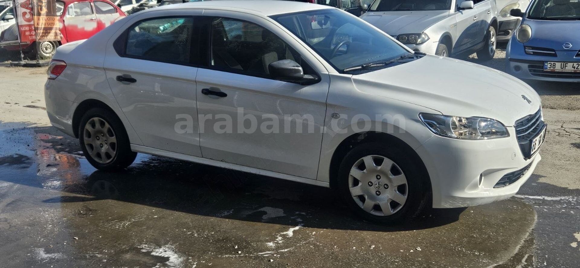 Galeriden Peugeot 301 1.6 HDi Active 2014 Model Kayseri 330.000 km Beyaz 2
