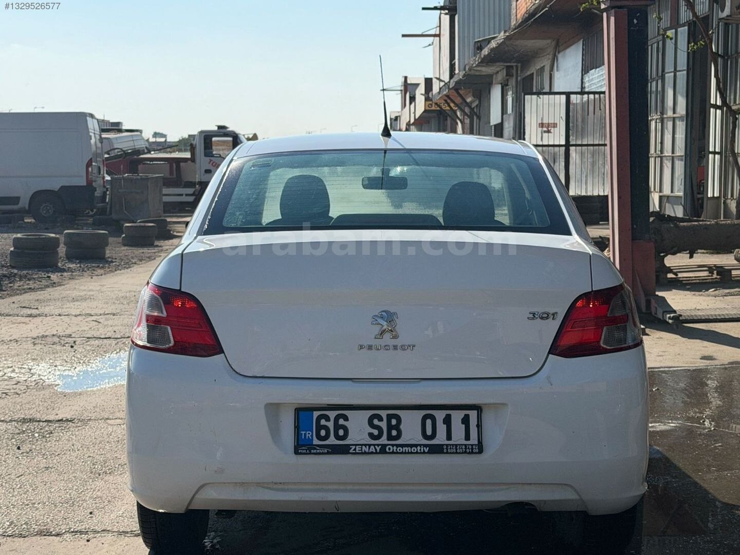 Galeriden Peugeot 301 1.6 HDi Active 2014 Model Kayseri 330.000 km Beyaz 3