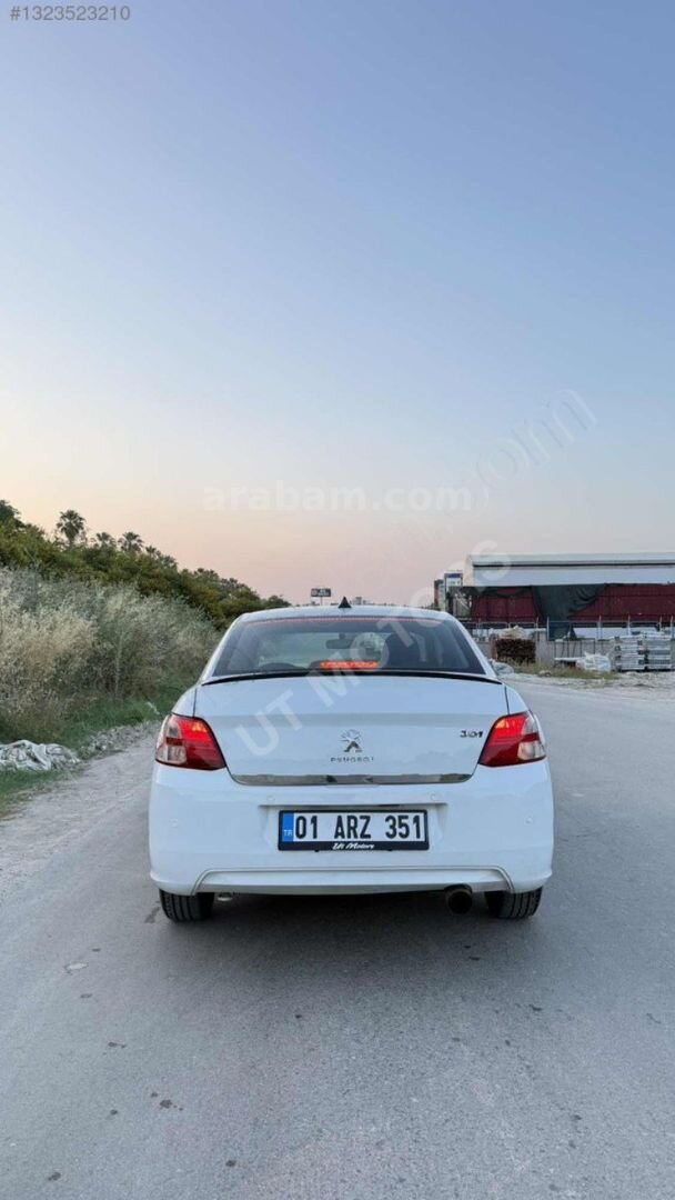 Galeriden Peugeot 301 1.6 HDi Active 2015 Model Adana 378.000 km Beyaz 6