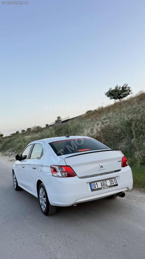 Galeriden Peugeot 301 1.6 HDi Active 2015 Model Adana 378.000 km Beyaz 5