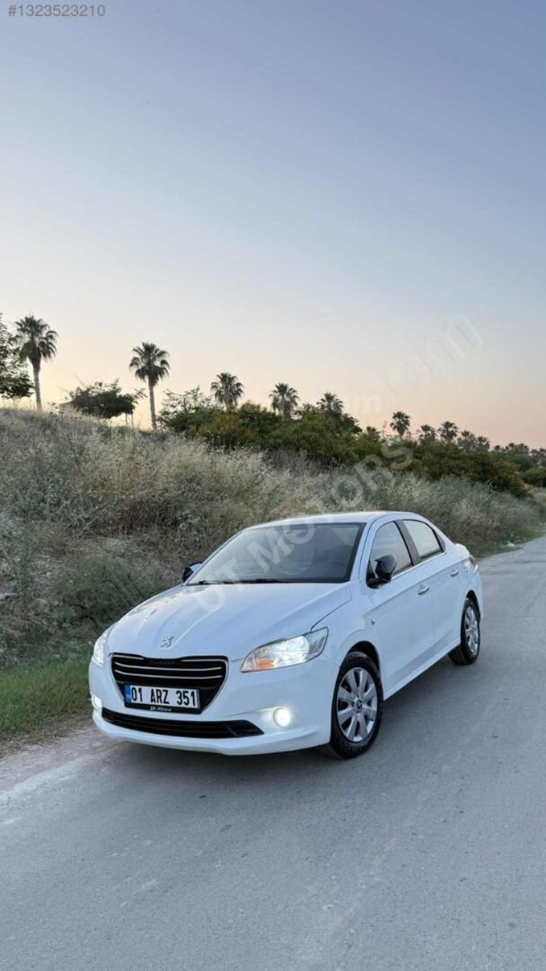 Galeriden Peugeot 301 1.6 HDi Active 2015 Model Adana 378.000 km Beyaz 3