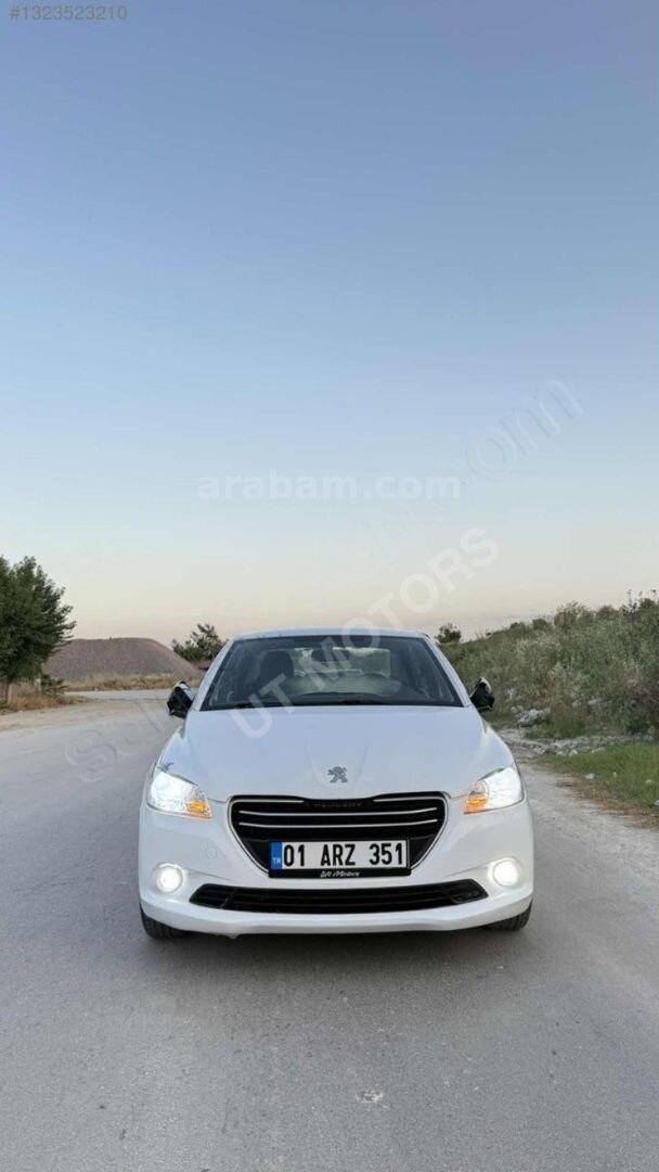 Galeriden Peugeot 301 1.6 HDi Active 2015 Model Adana 378.000 km Beyaz 2