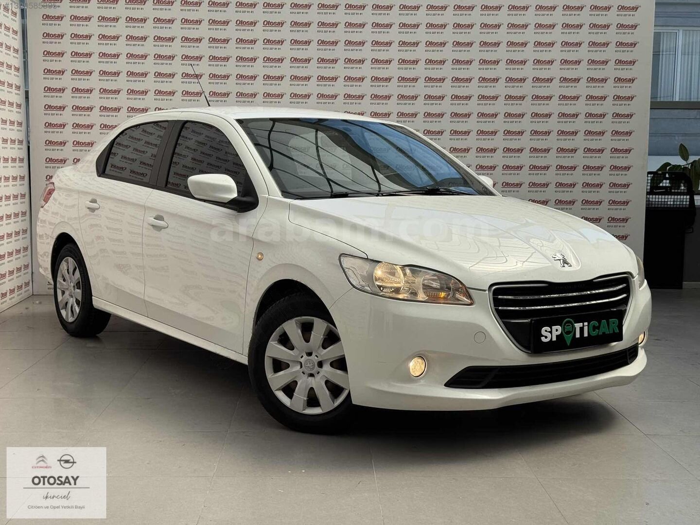 Galeriden Peugeot 301 1.6 HDi Active 2015 Model Ankara 280.000 km Beyaz 2